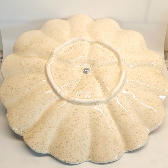 Vtg Center Handle Serving Plate - Picture 5 of 9